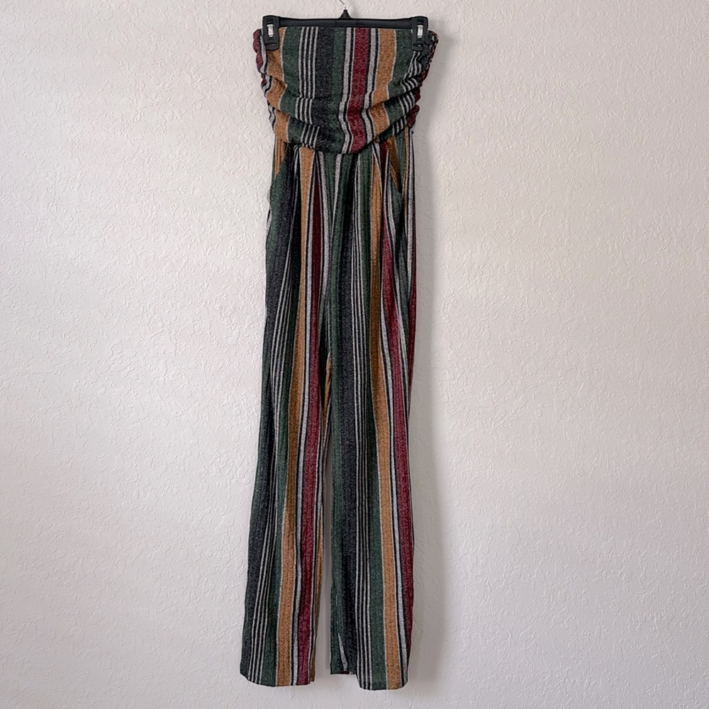 BOUTIQUE Striped Multicolor Jumpsuit w/ Pockets